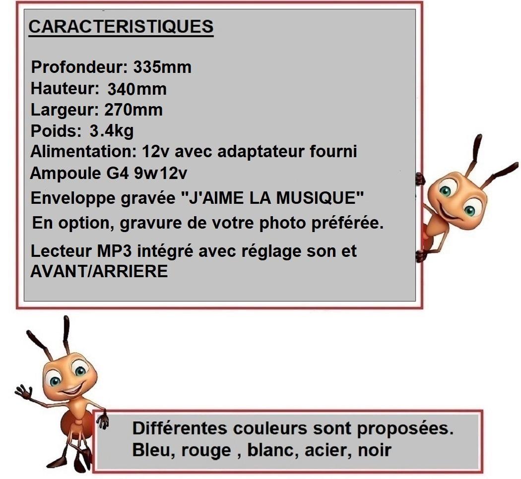 2024 caract batterie mp3 2