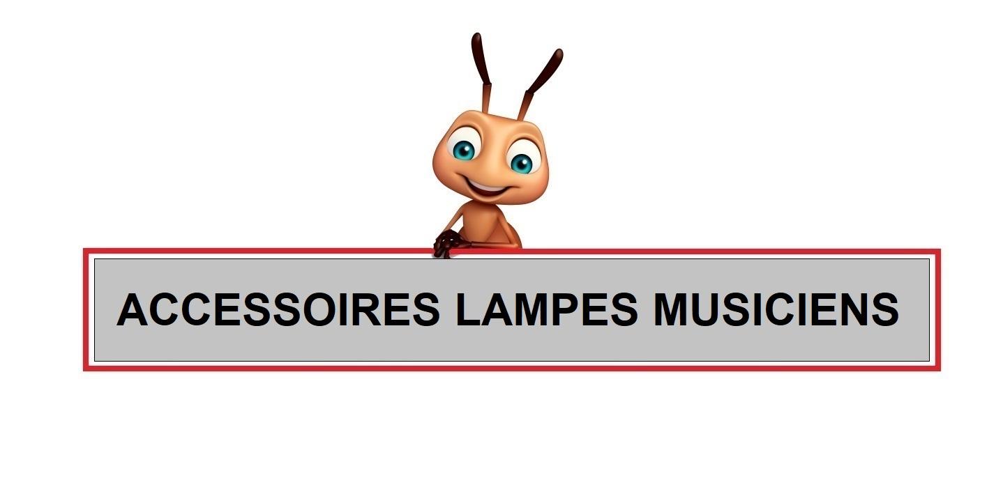 Accessoires lampes musiciens