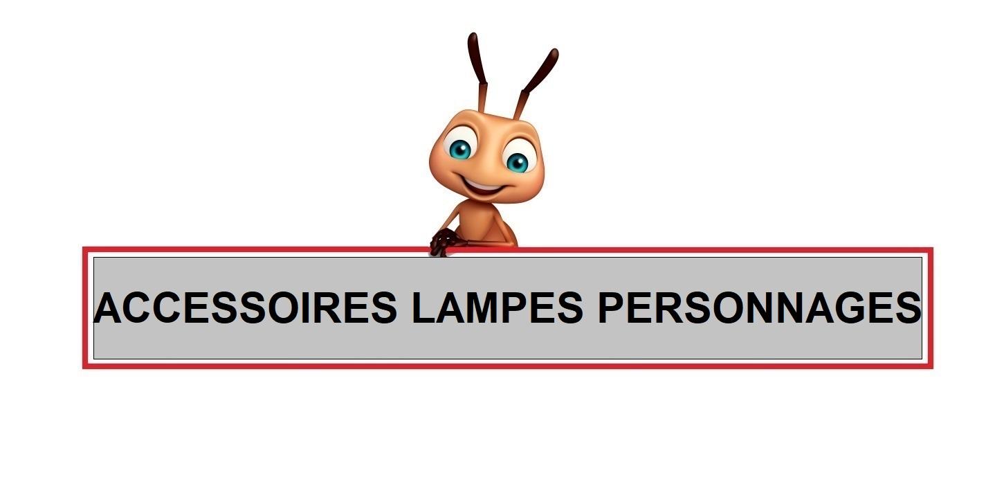 Accessoires lampes personnages 1