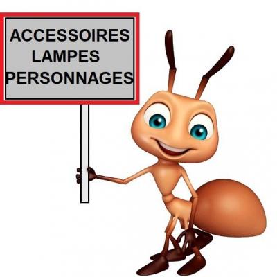 Accessoires lampes personnages